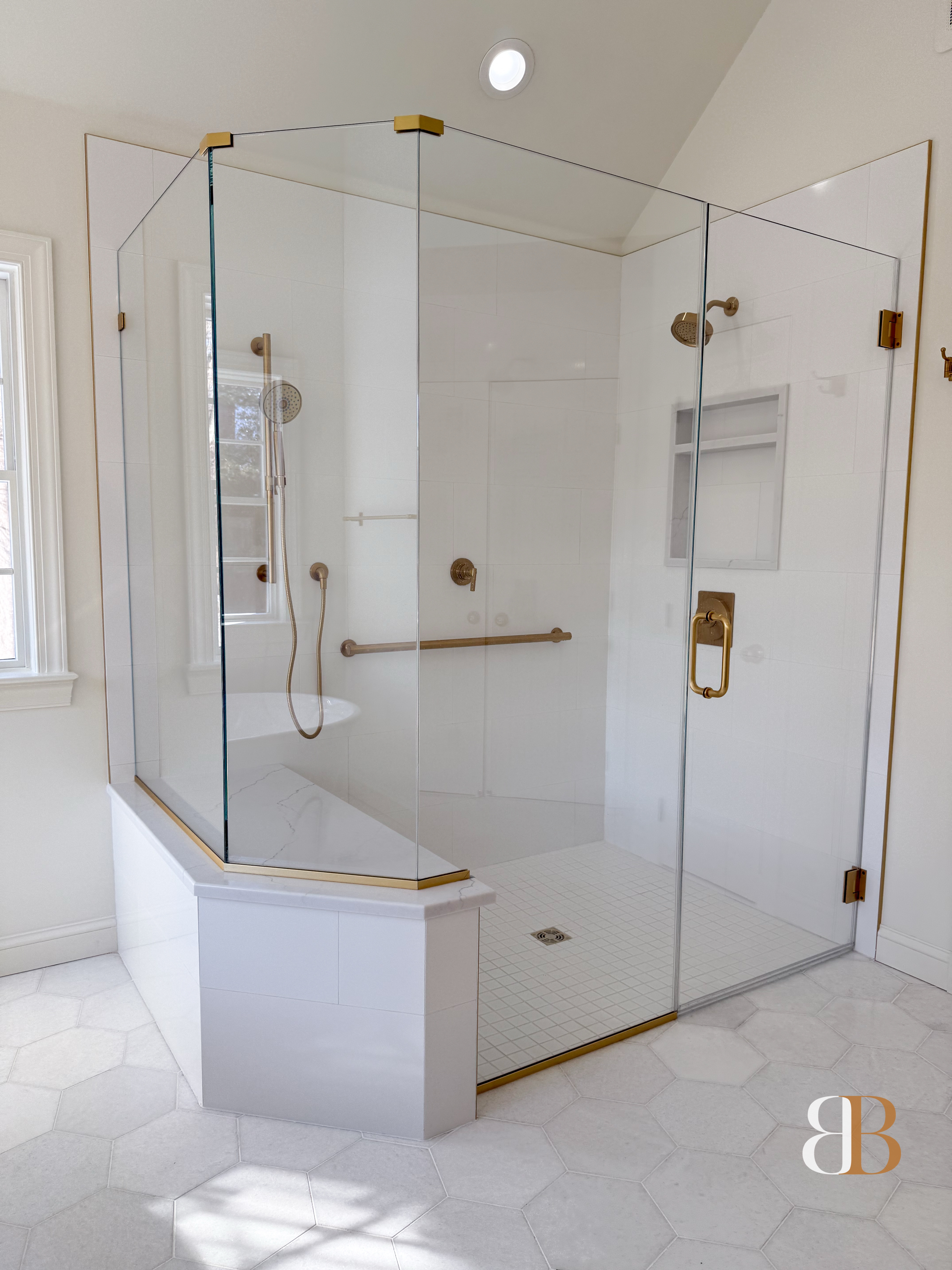 Contemporary bathroom remodel in Doylestown by B&B Associates Creations — photo 2